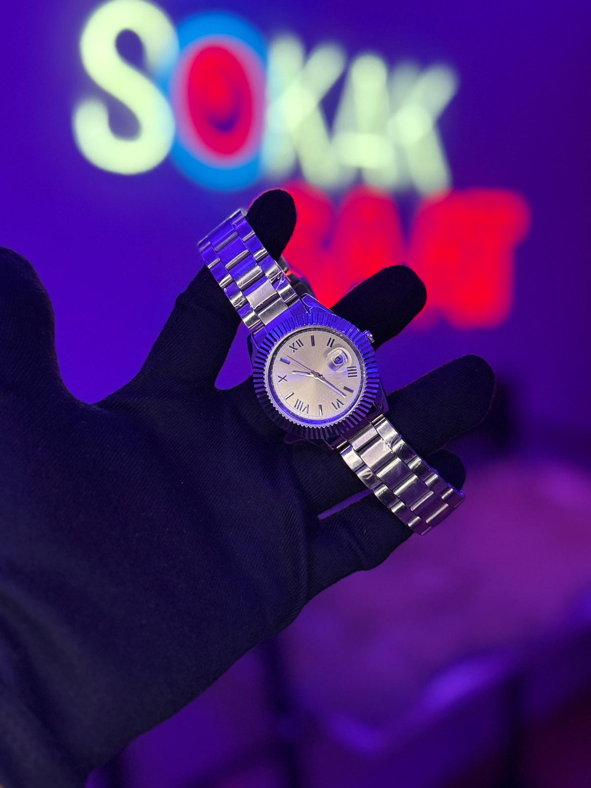 RLX- Gümüş İçi Gri Roma Rakam TRT DYT - Görsel 2