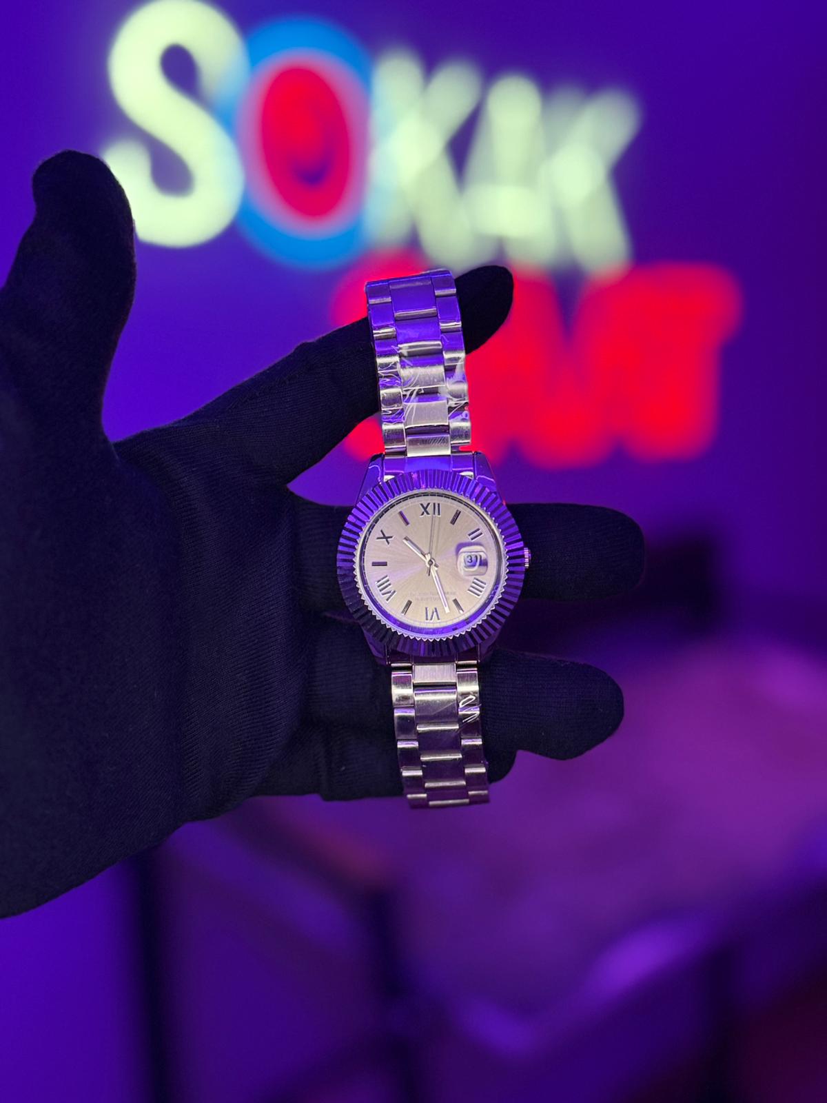 RLX- Gümüş İçi Gri Roma Rakam TRT DYT