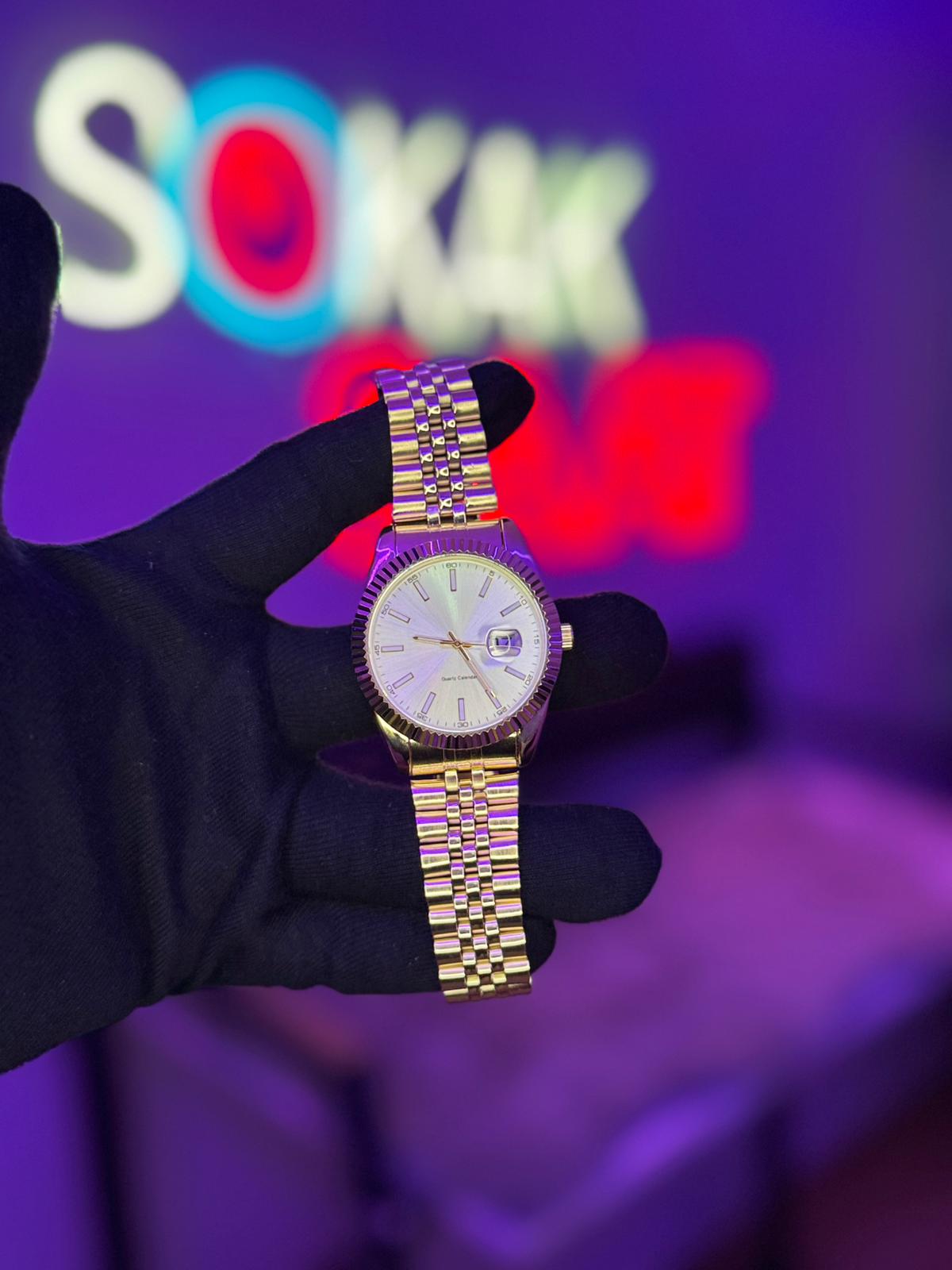 RLX- Gold İçi Beyaz DJ