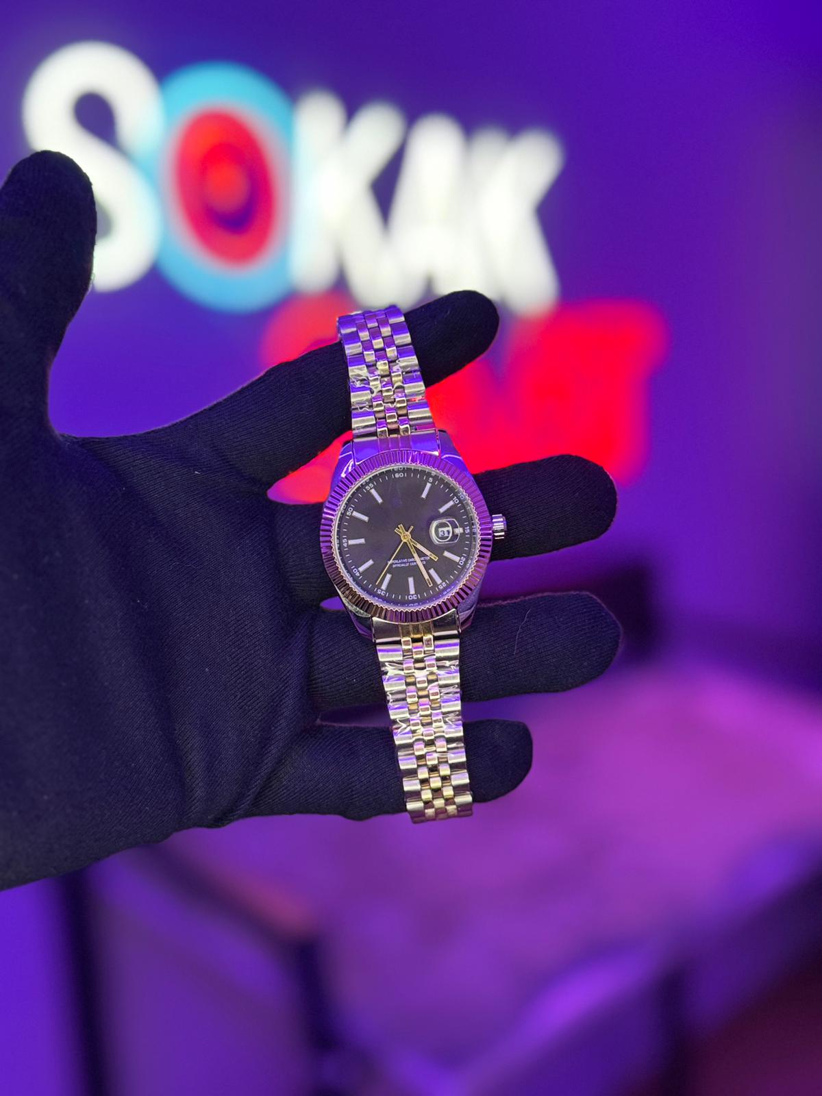 RLX- Gümüş İçi Siyah DJ